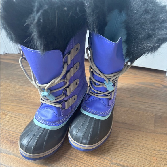 SOREL Youth Joan Of Arctic boots size 4 kids - Picture 7 of 7
